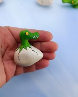 From an egg hatching crocodile