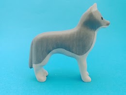 Standing wolf