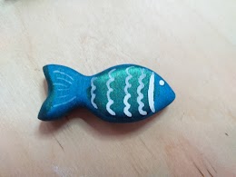 Little fish - blue