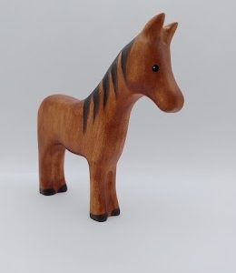 Big standing horse