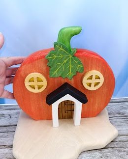 Big pumpkin house