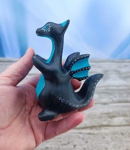 Chubby ice dragon