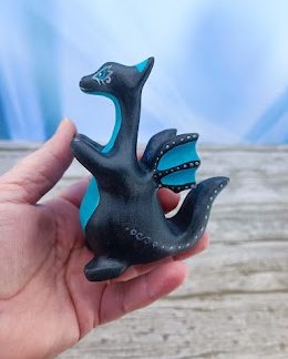 Chubby ice dragon