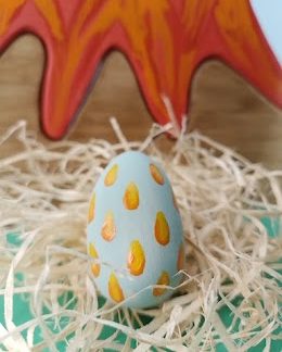 Fiery dragon egg
