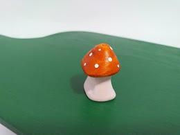 Smaller dotted mushroom/ orange