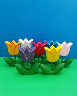 Nagy tulipán A színe választható