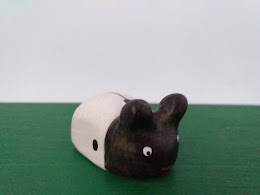 White ladybug