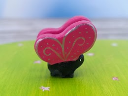 Small pink butterfly