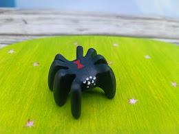 Small black widow spider