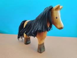 Large Maned Horse "Wild"