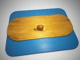 Oval board approx.. 16x