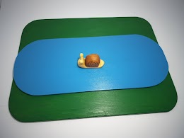 Oval board approx.. 16x
