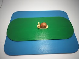Oval board approx.. 16x