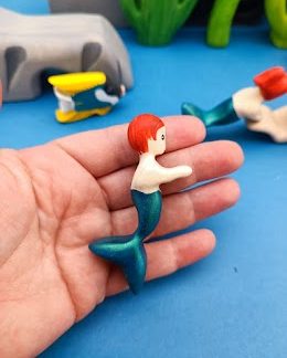 Mermaid little boy