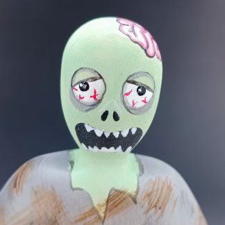Zombi kilátszó aggyal